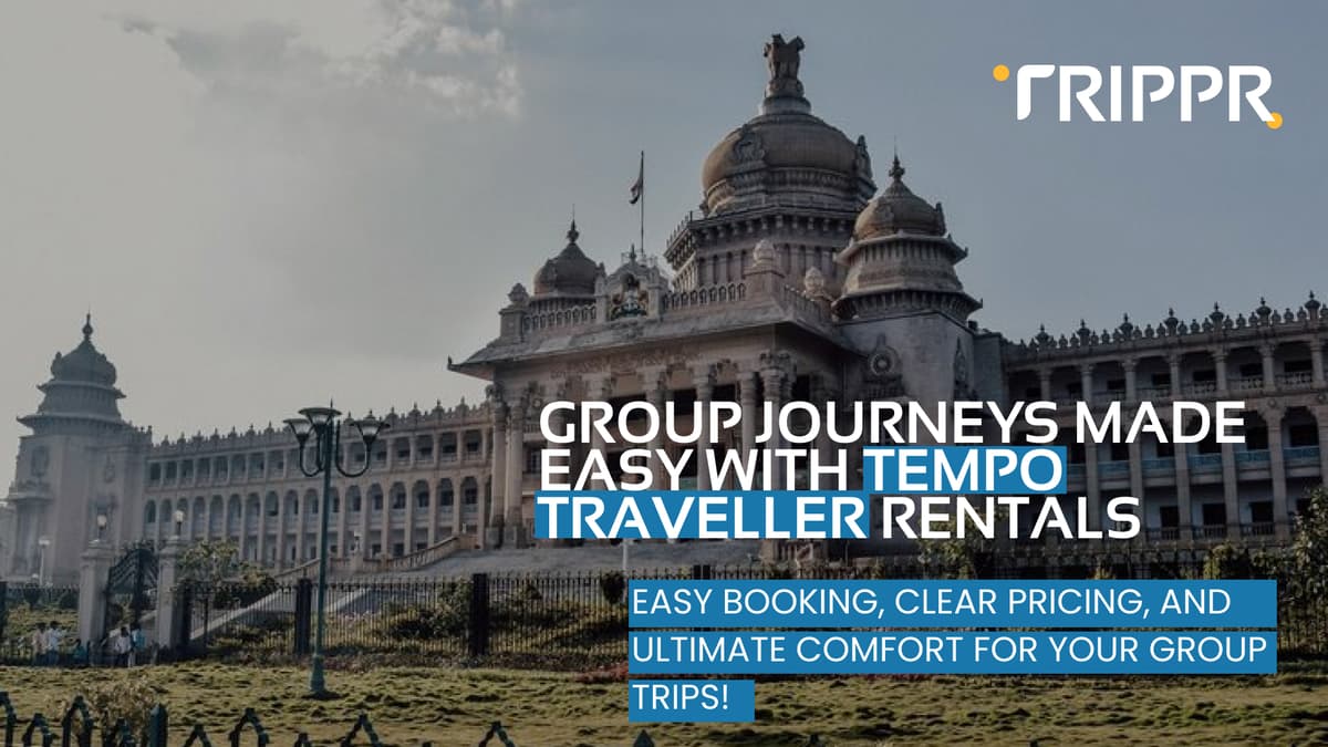 Plan Your Group Trip with Trippr’s Tempo Traveller Rentals: Comfort at Your Fingertips